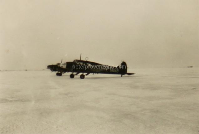 Peter Provenzano Photo Album Image_copy_133.jpg - Royal Canadian Air Force (RCAF),  Avro Ansons on tarmac. Canada, 1942